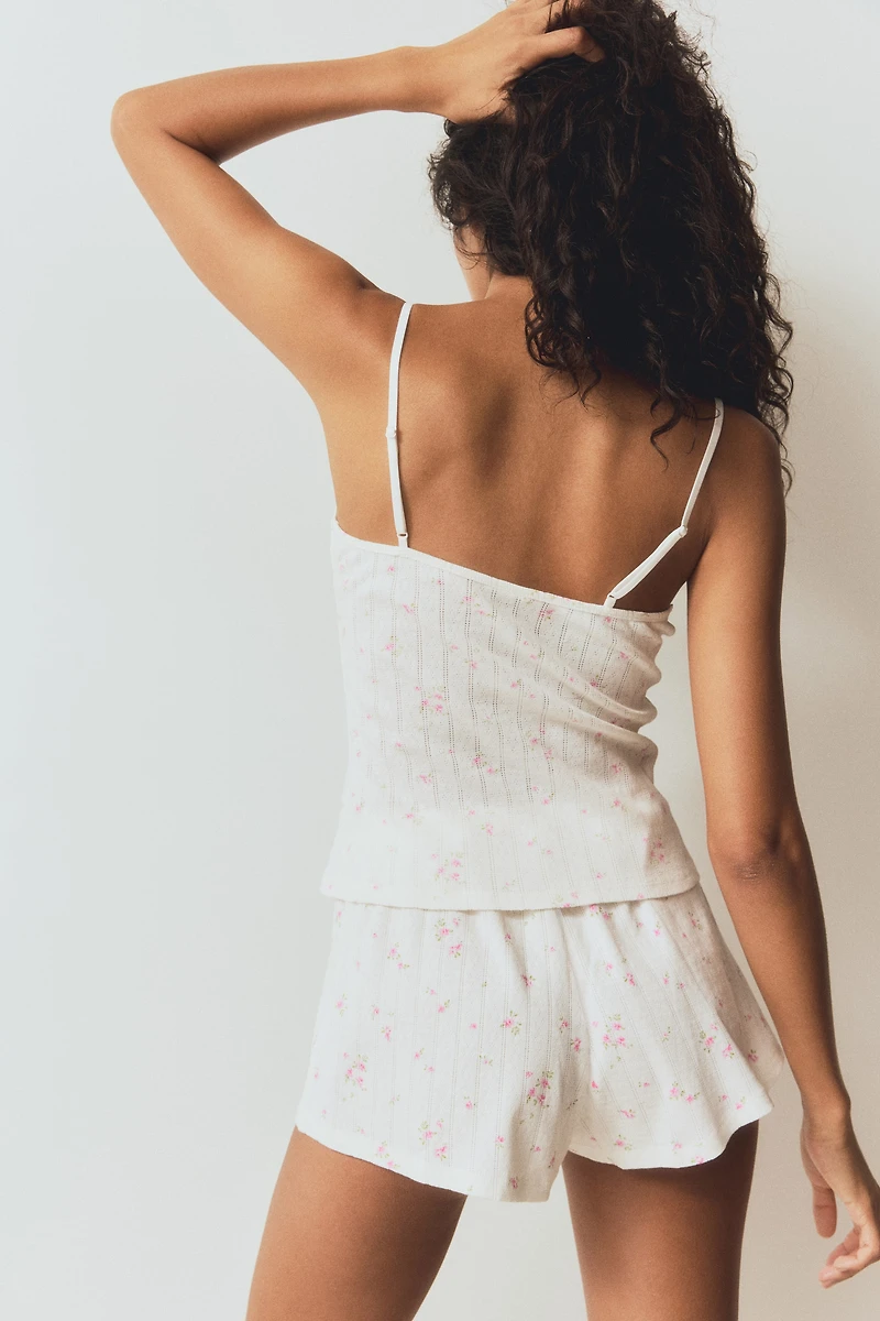 Cotton Pointelle Pajamas