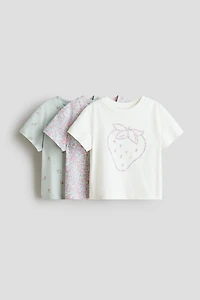 3-Pack Printed T-Shirts
