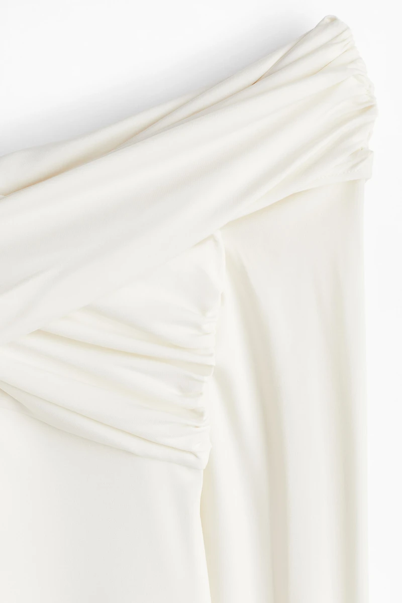 Draped Thong Bodysuit