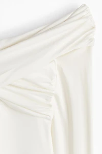 Draped Thong Bodysuit