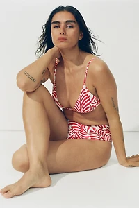 High Waist Cheeky Bikini Bottoms