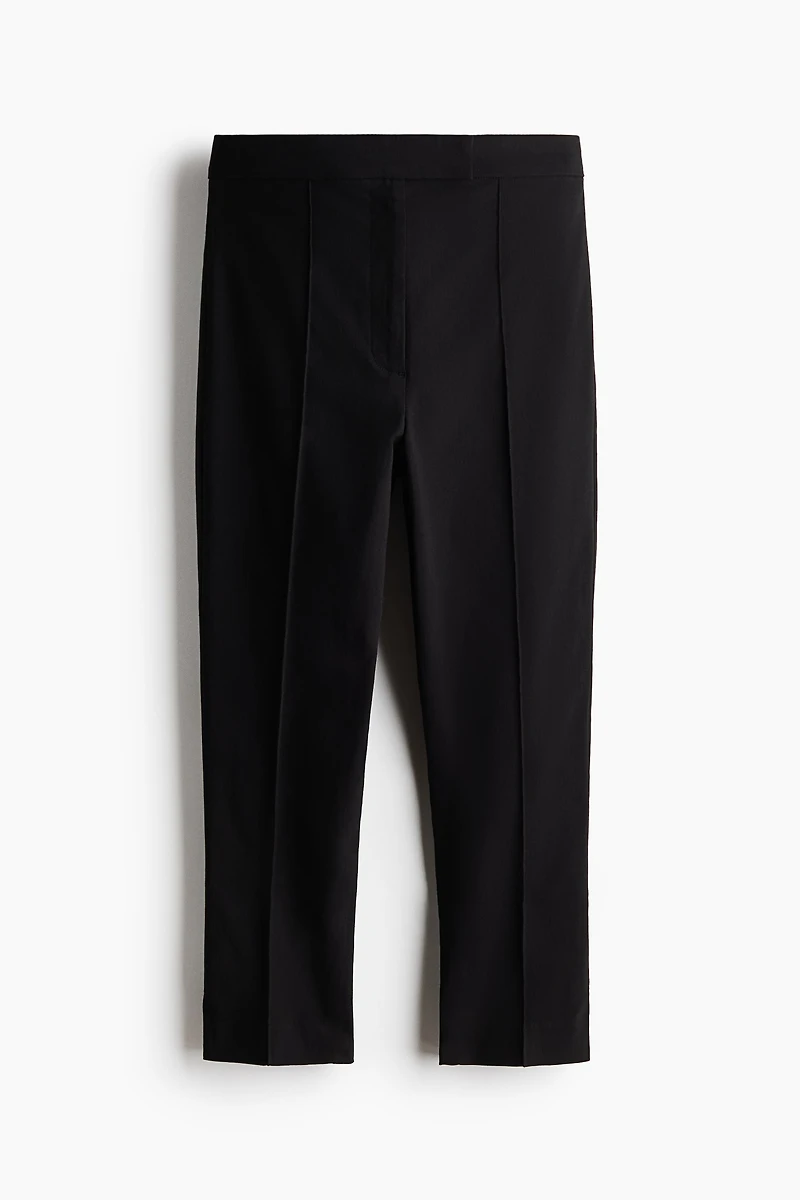 Creased Capri Pants