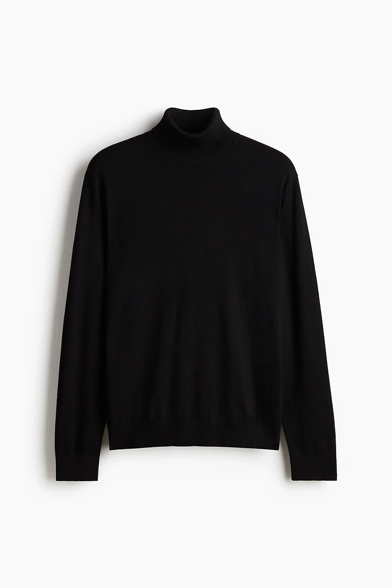 Regular-Fit Turtleneck Sweater