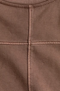 Short-Sleeved Cotton Sweatshirt