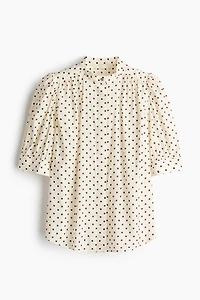 Blouse à manches bouffantes