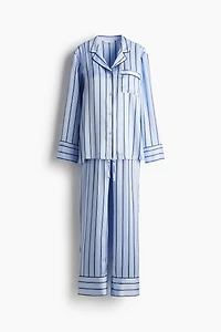 MAMA Before & After Satin Pajamas