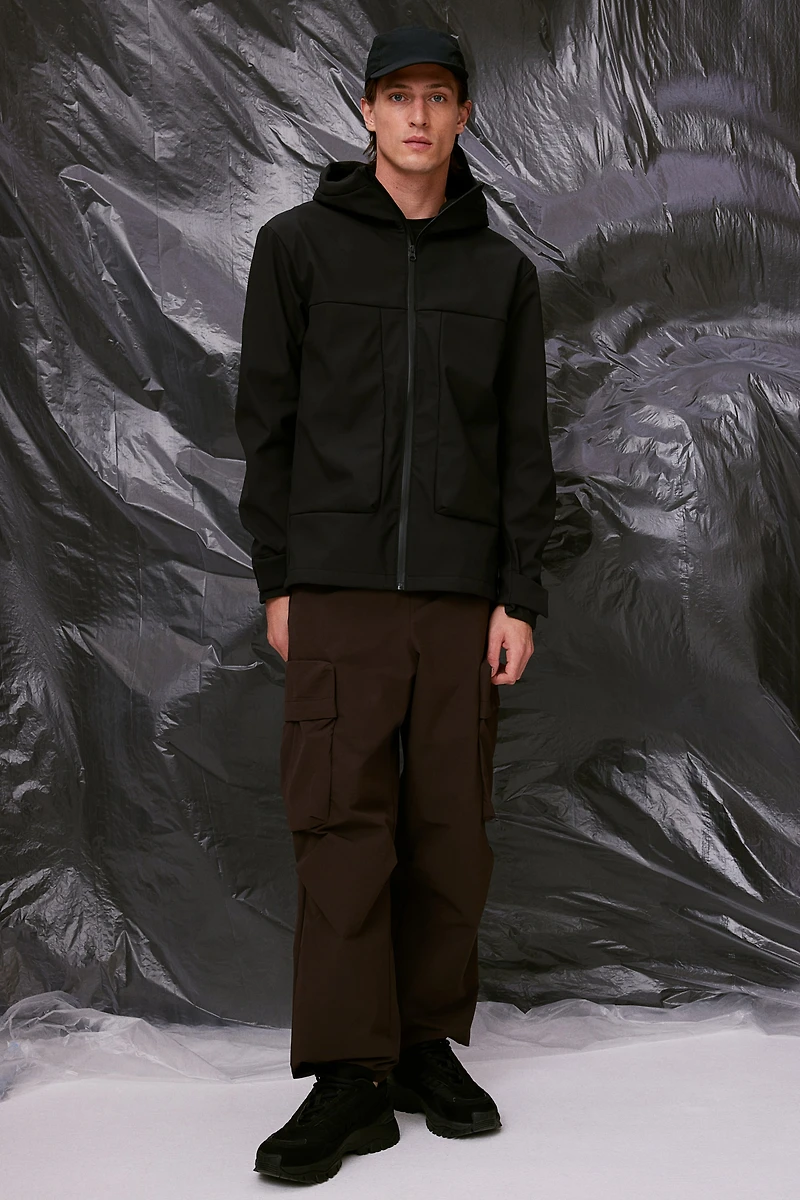 Regular Fit Water-Repellent Softshell Jacket