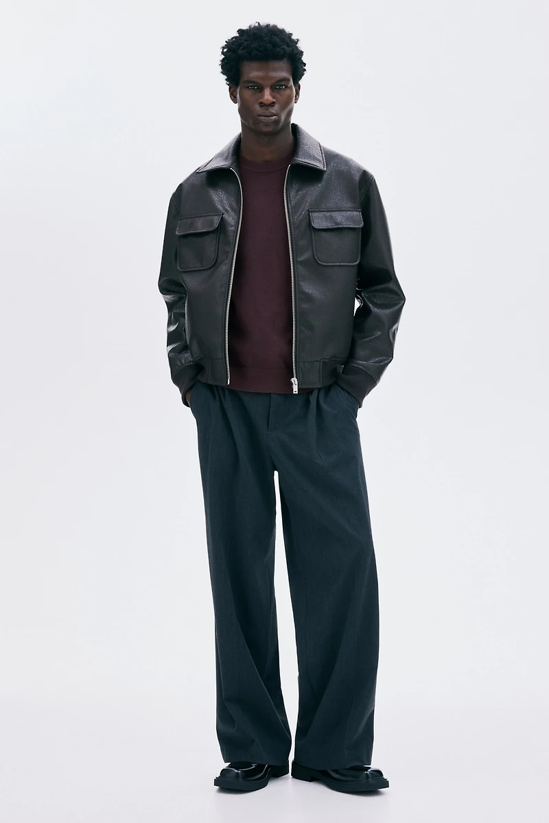 Chandail classique en tricot fin