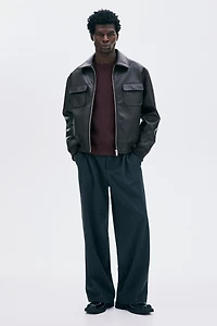 Chandail classique en tricot fin