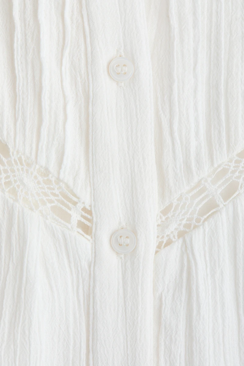 Robe tunique en coton