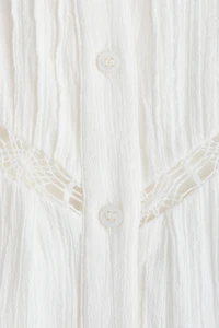 Robe tunique en coton