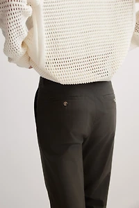 Slim-Fit Cotton Chinos