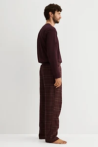 T-shirt et pantalon de pyjama en coton