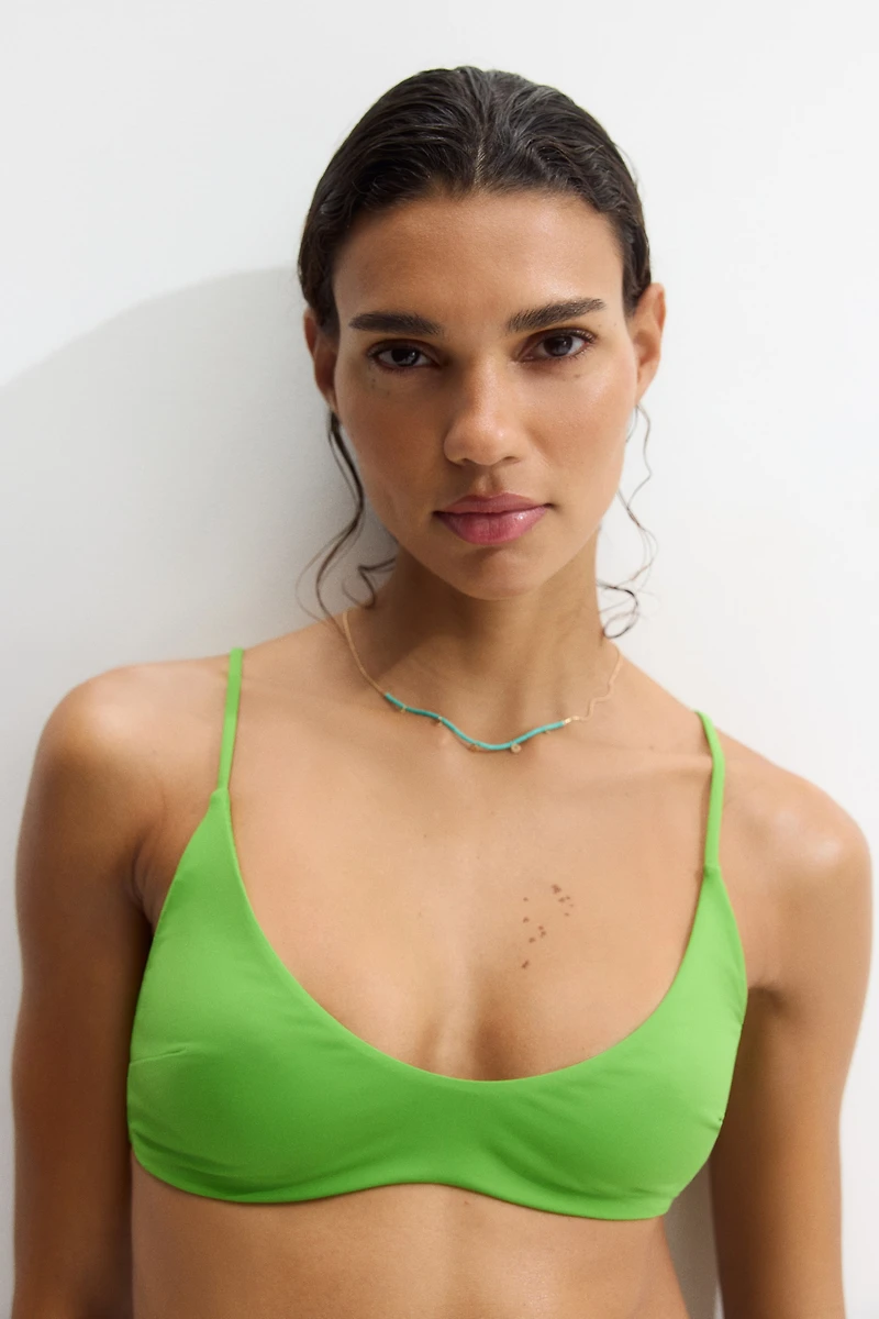 Haut de bikini coussiné