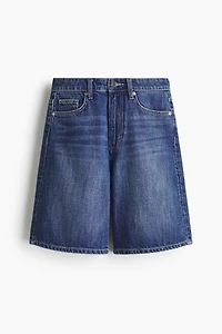 Denim Bermuda Shorts