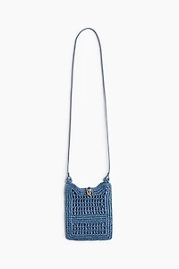 Sac en paille pour téléphone