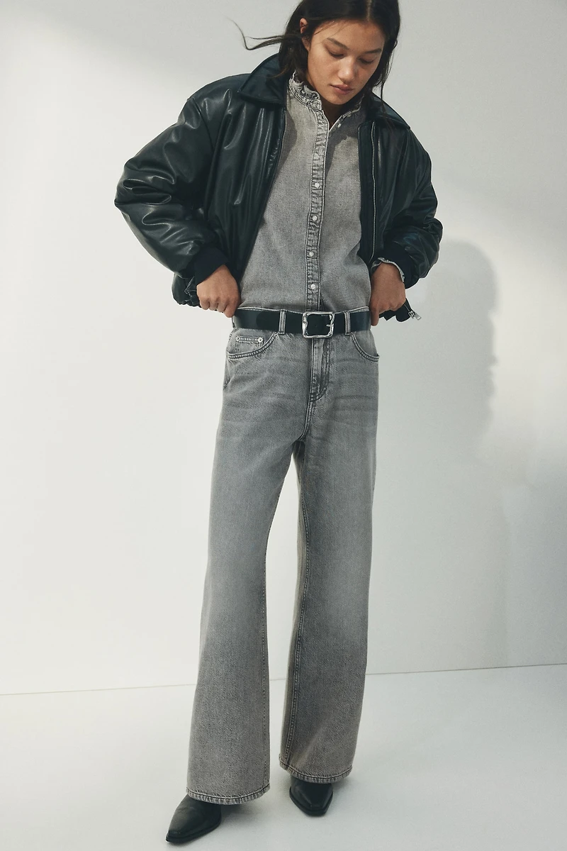 Baggy Regular Waist Jeans