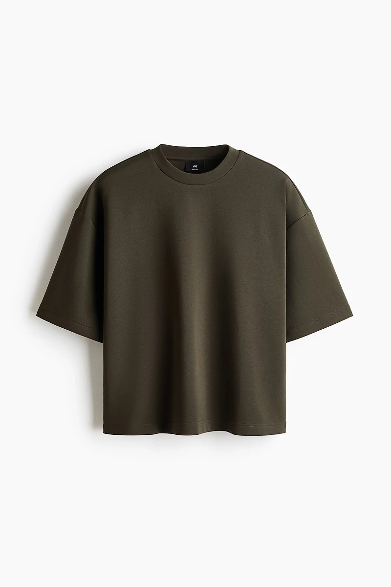 Oversized-Fit Scuba T-Shirt