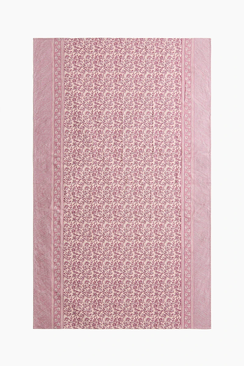 Patterned Cotton Tablecloth