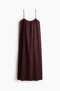 Crinkled Slip Dress