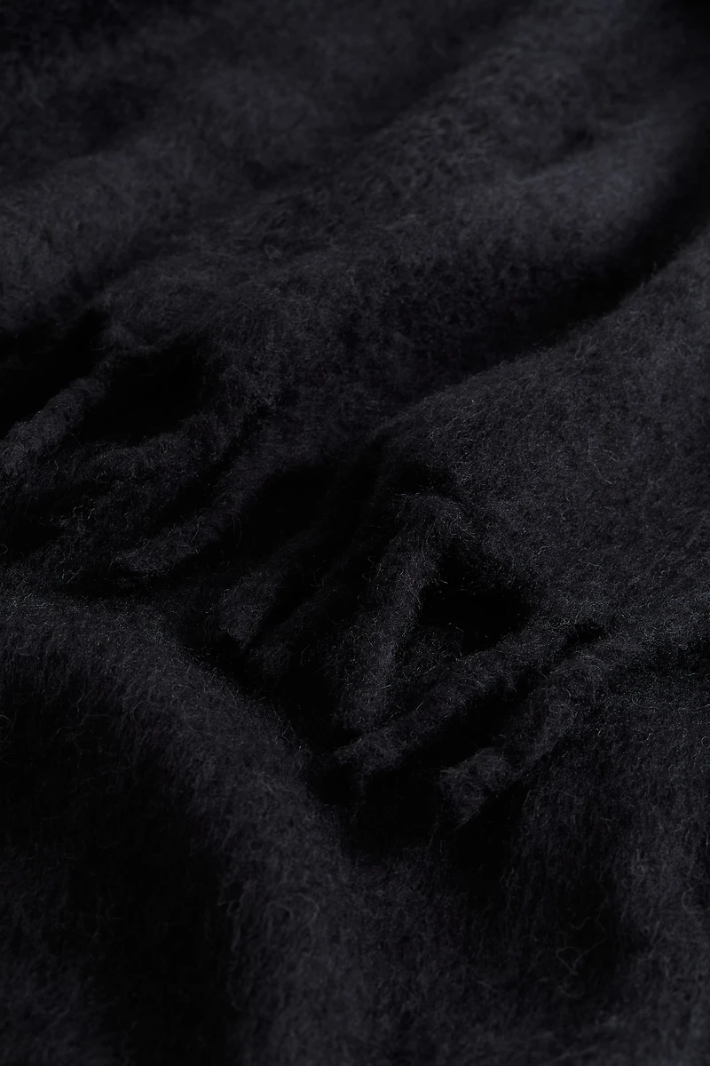 Wool-blend Throw