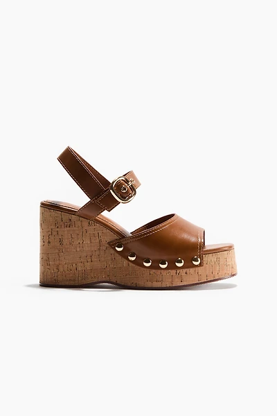 Wedge-Heeled Sandals