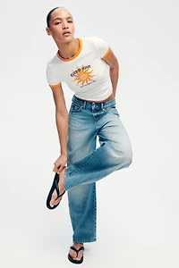 T-shirt ajusté en coton