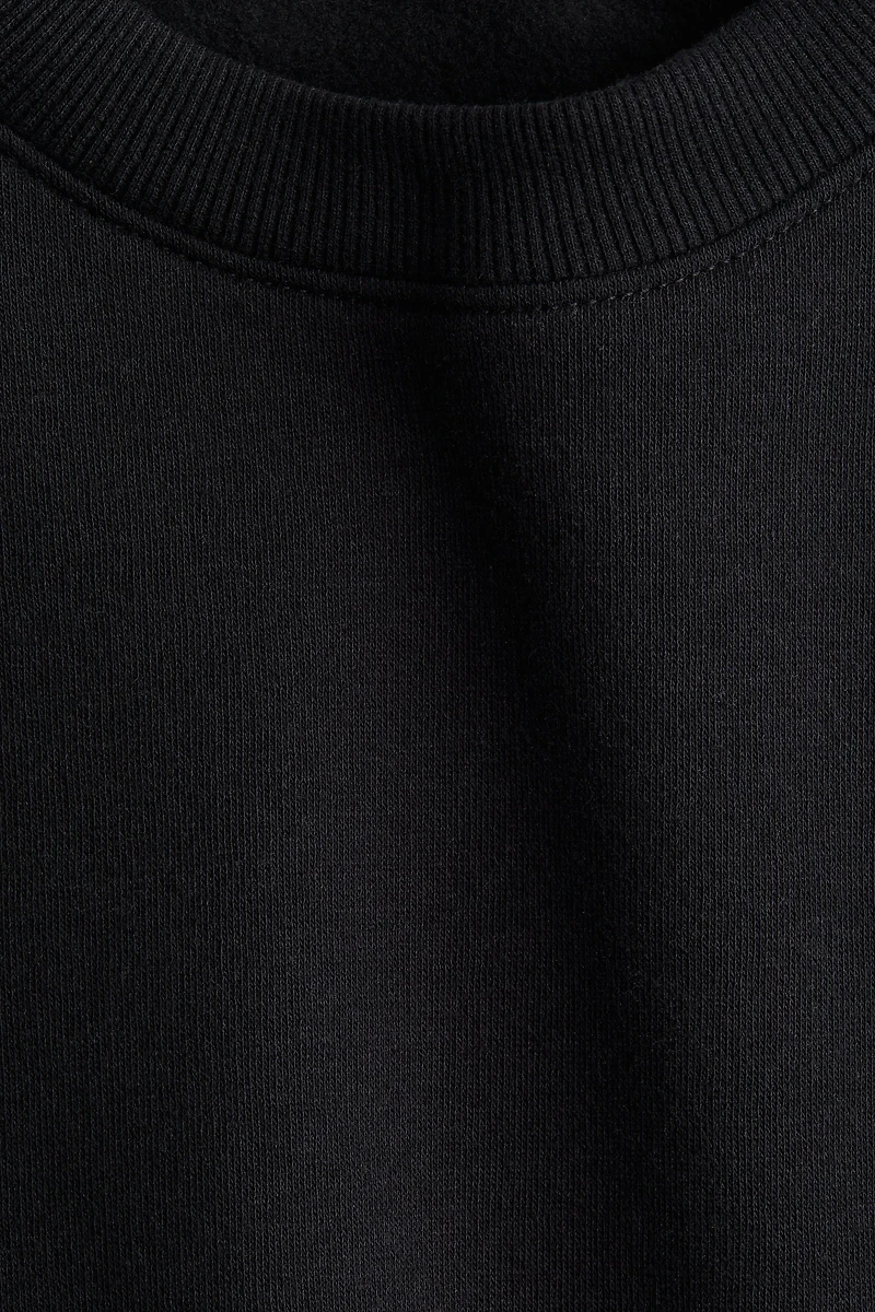 Oversized Brushed-Inside Sweatshirt