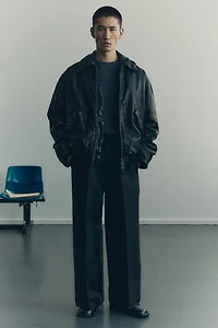 Loose-Fit Tailored Pants