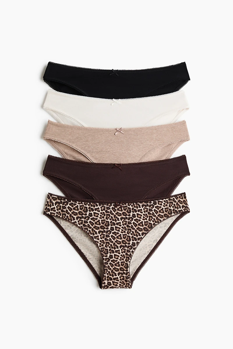5-Pack Cotton Bikini Briefs