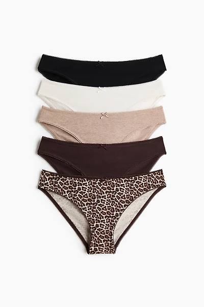 5-Pack Cotton Bikini Briefs