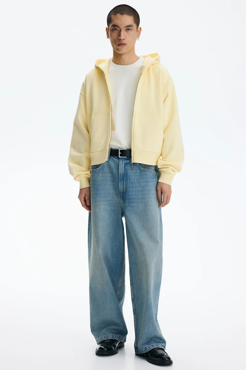 Oversized-Fit Hooded Jacket