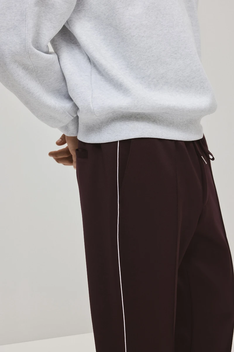 Relaxed-Fit Tailored-Look Joggers