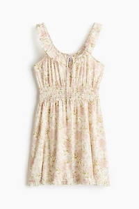 Ruffle-Trimmed Dress