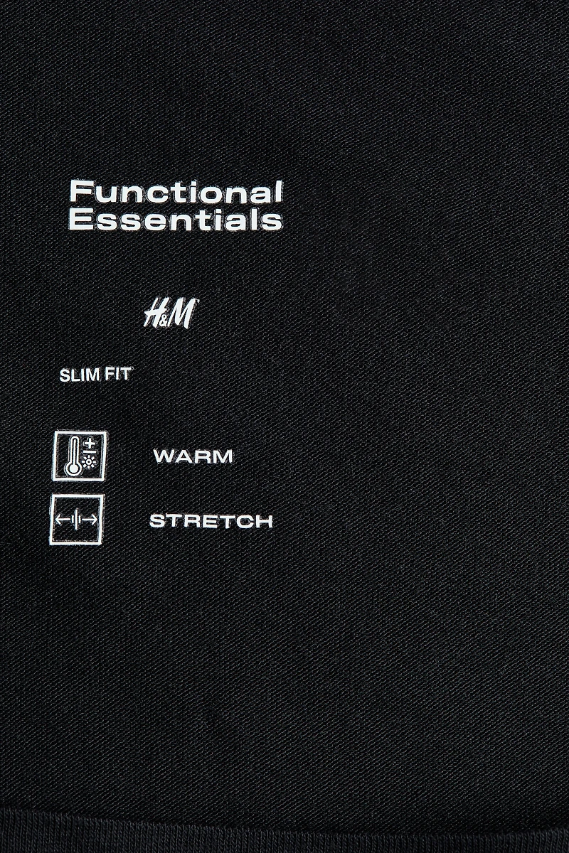 Warming Slim-Fit Long-Sleeved Top