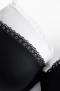 2-pack Microfiber Push-up Bras