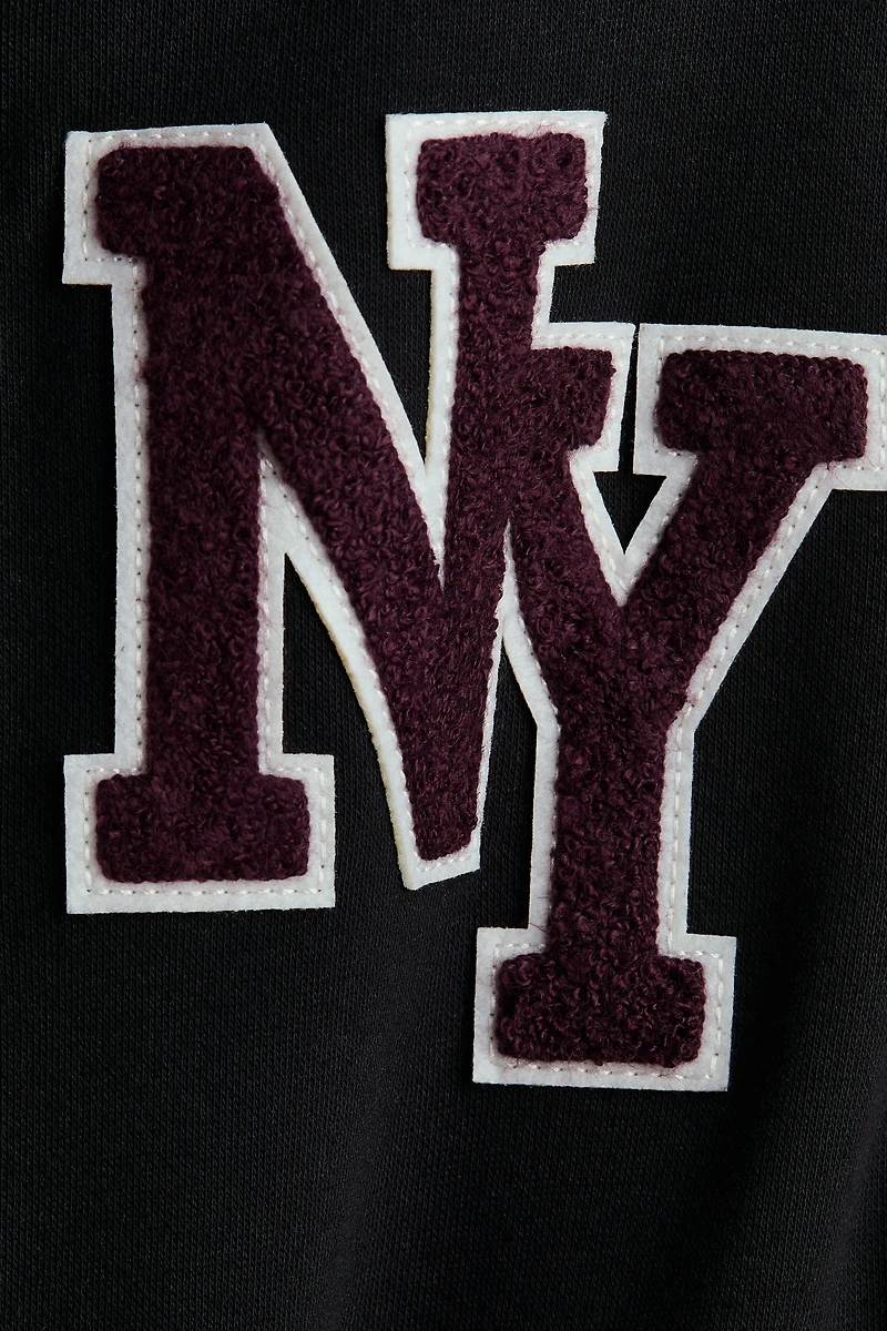 Sweatshirt Baseball Jacket