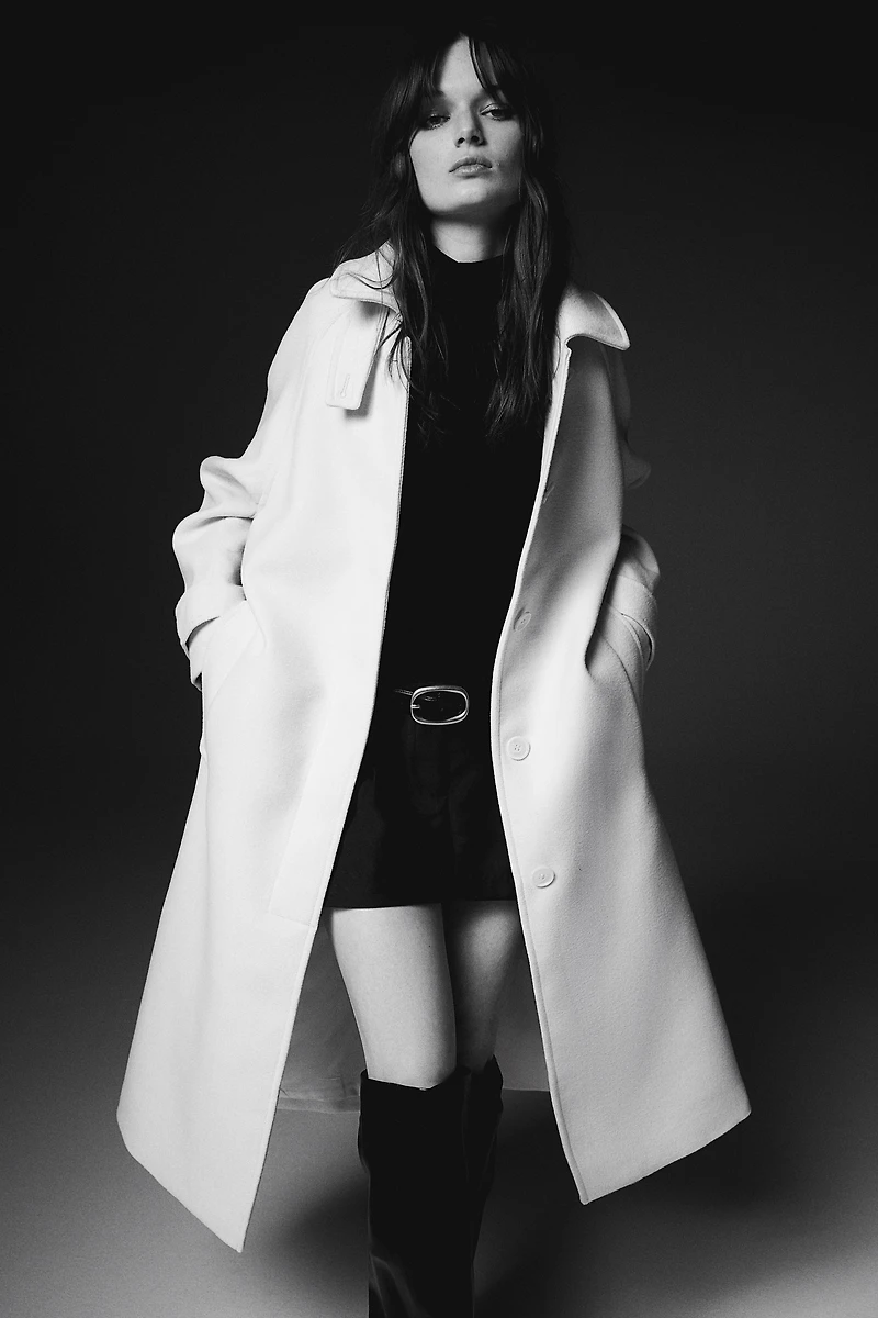 Manteau maxi ample