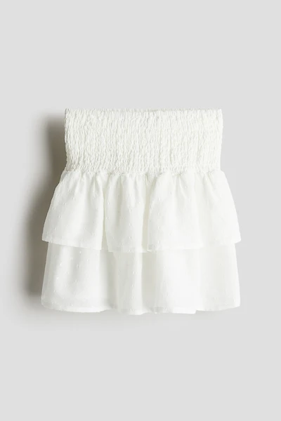 Smocked Skirt