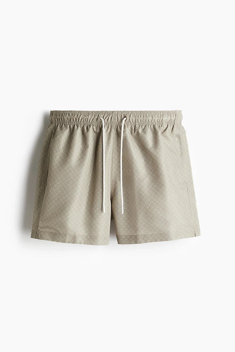 Patterned Swim Shorts