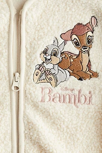 Teddy Fleece Cardigan with Zipper