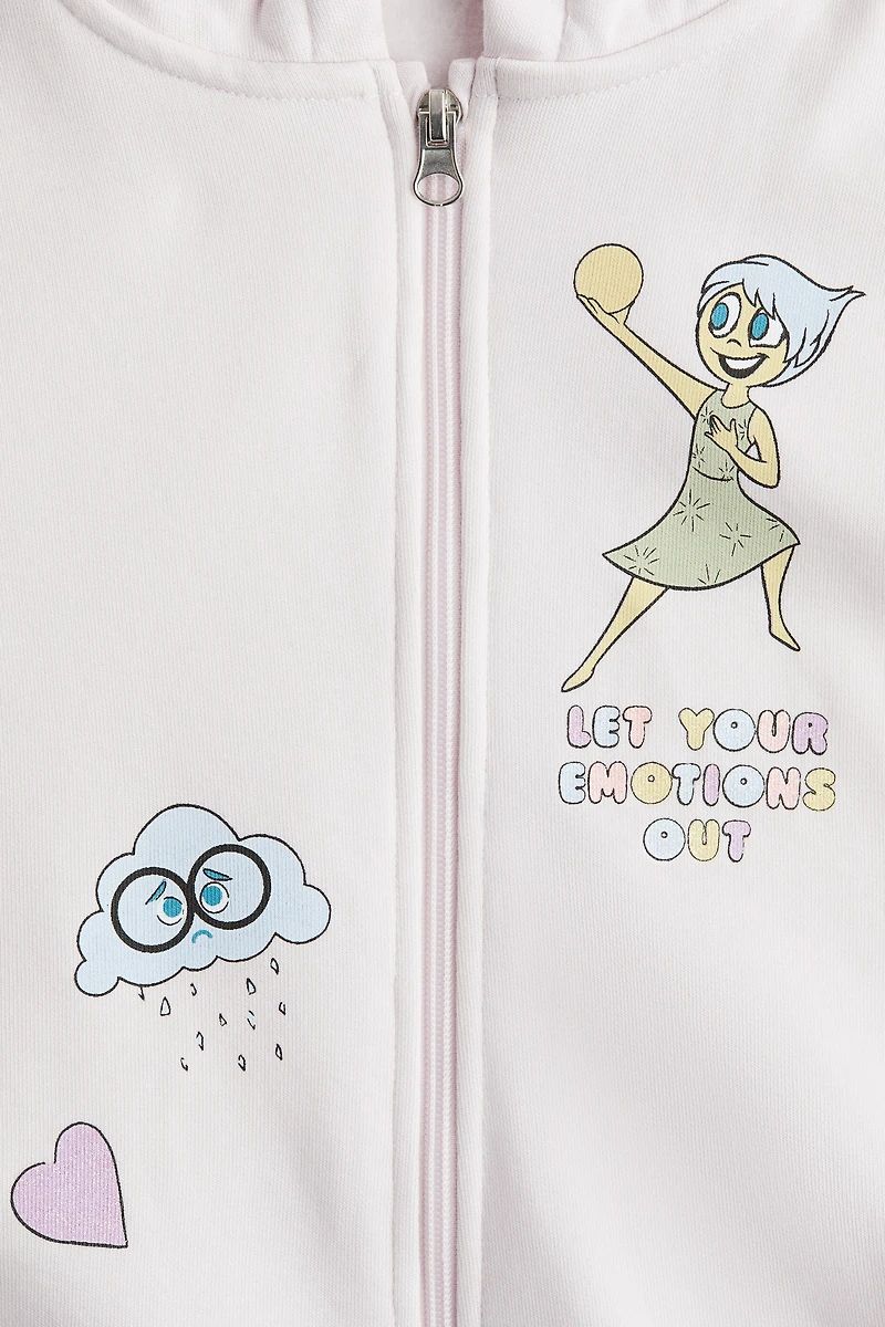 Printed Hooded Jacket