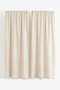 2-pack Linen-blend Curtain Panels