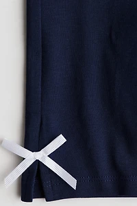 Bow-Detail Bike Shorts