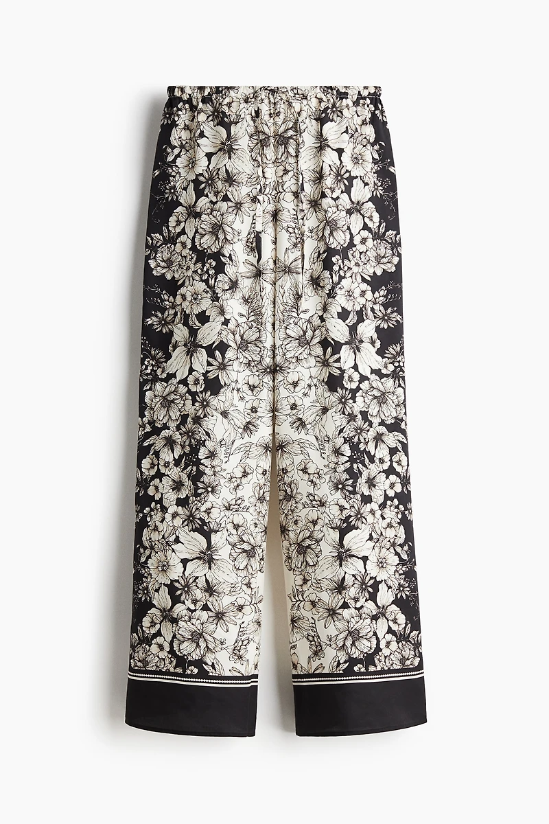 Printed Drawstring Pants