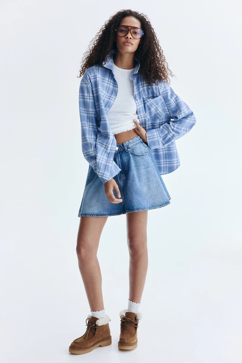 Oversized Cotton Shirt