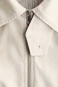 Twill Jacket with Collar