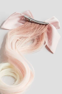 Hair Clip with Hair Extensions