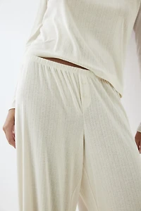 Pointelle Jersey Pajamas
