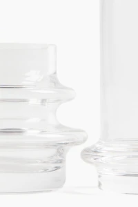 2-Pack Glass Mini Vases